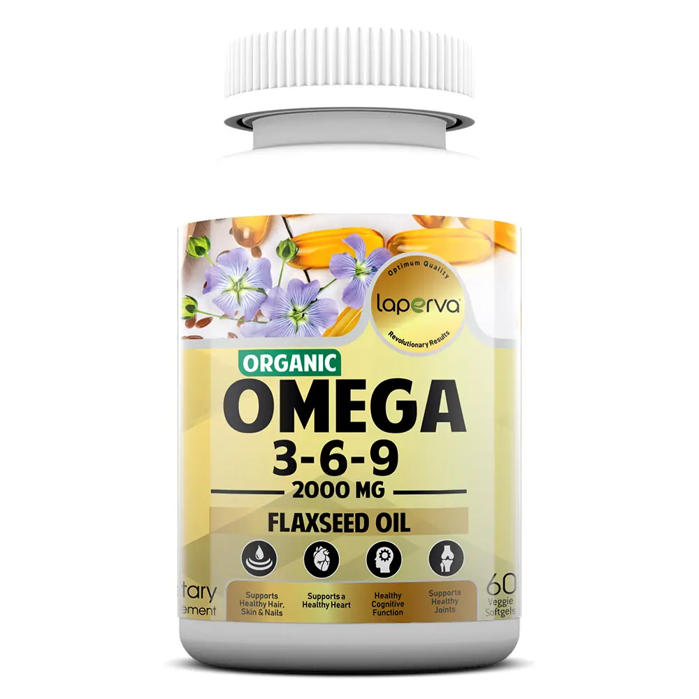 Laperva Organic Omega-3-6-9 Capsules